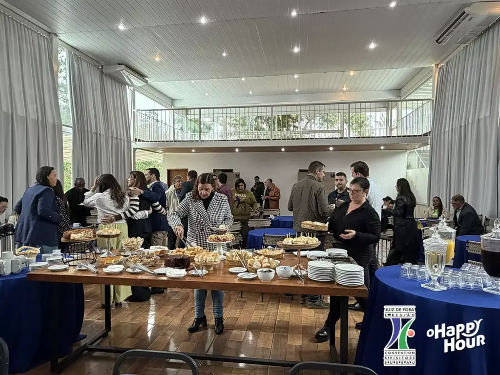 Café da Manhã com Associados e Parceiros do JFCVB O Happy Hour