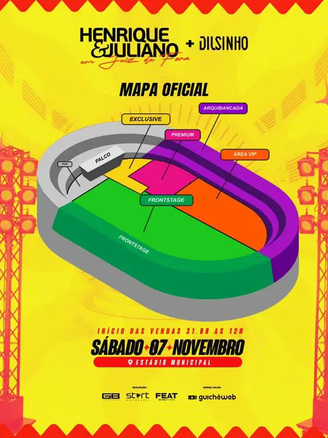 Henrique & Juliano e Dilsinho em Juiz de Fora O Happy Hour